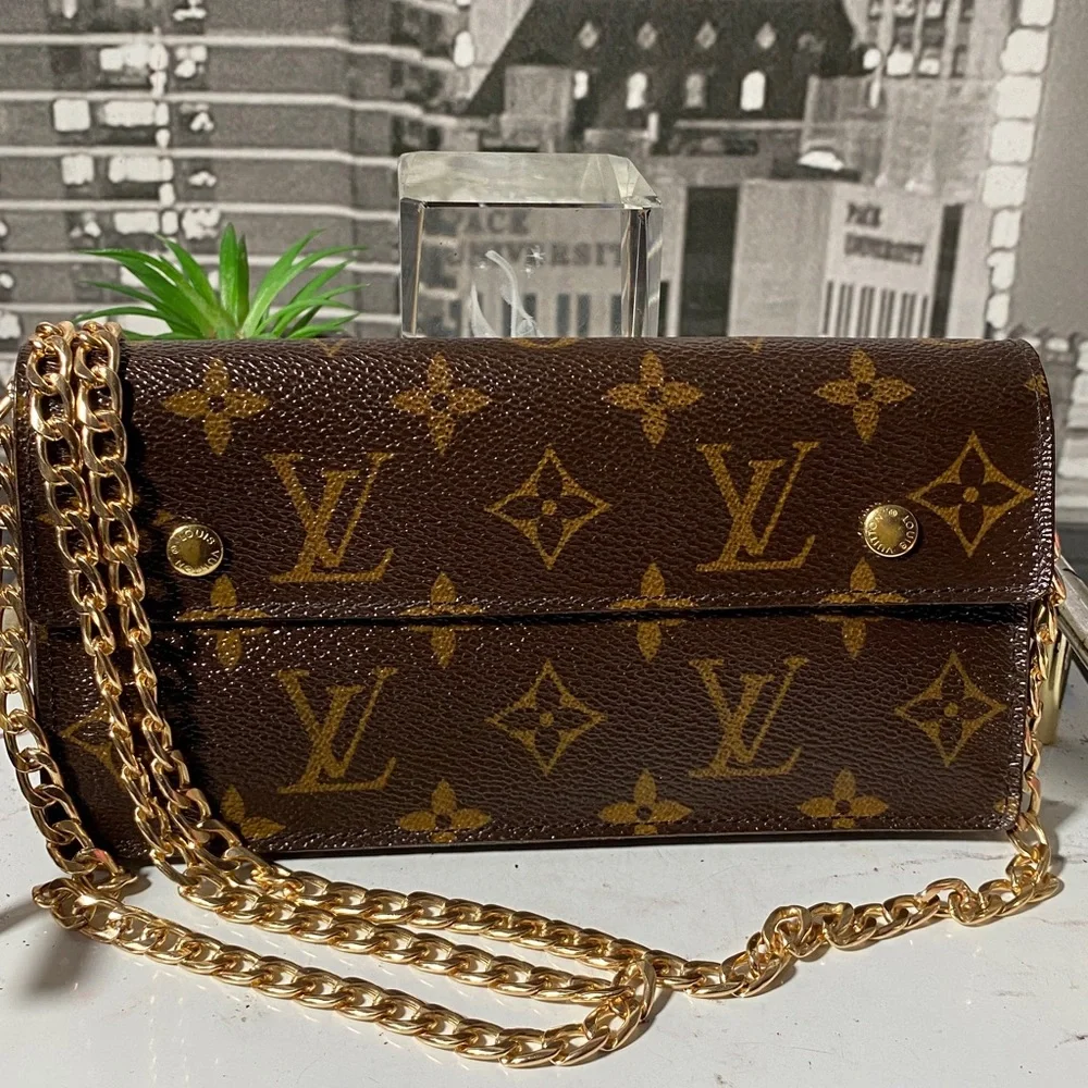 Authentic Louis Vuitton Monogram Portefeuille Acordion Long Wallet - Picture 5 of 16